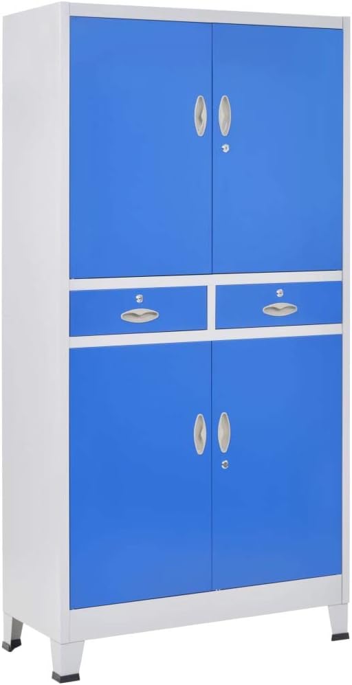 Metal Storage Cabinet with 4 Doors P85802