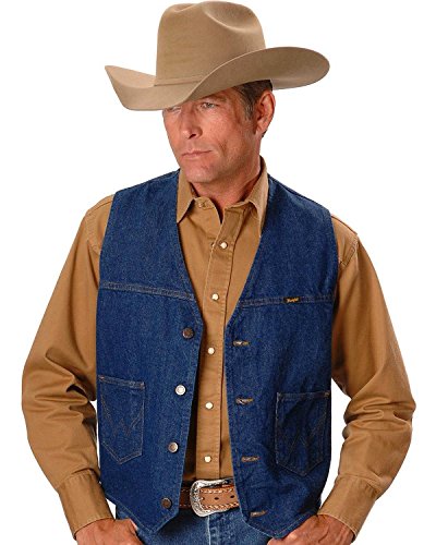 Unlined Denim Vest J484
