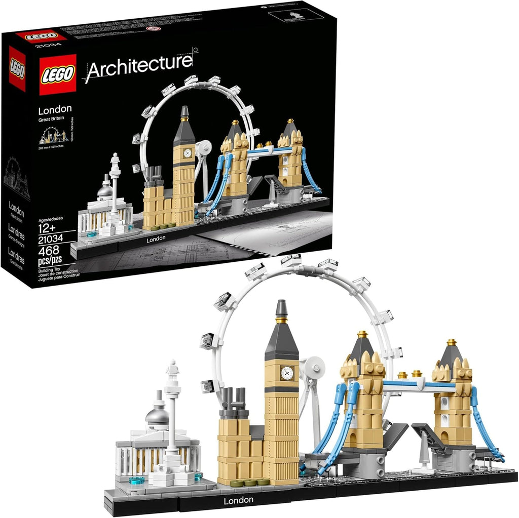 LEGO Architecture London Skyline Collection 21034 Building Set Model Kit (468 pieces) E41616