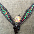 Brown Western Horse Breast Collar V108034