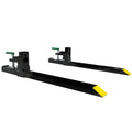 Clamp on Pallet Fork 1500 lbs Capacity Loader Bucket Tractor H834524