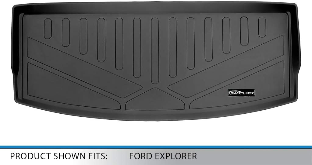 Black Custom Cargo Trunk Liner Floor Mat L329