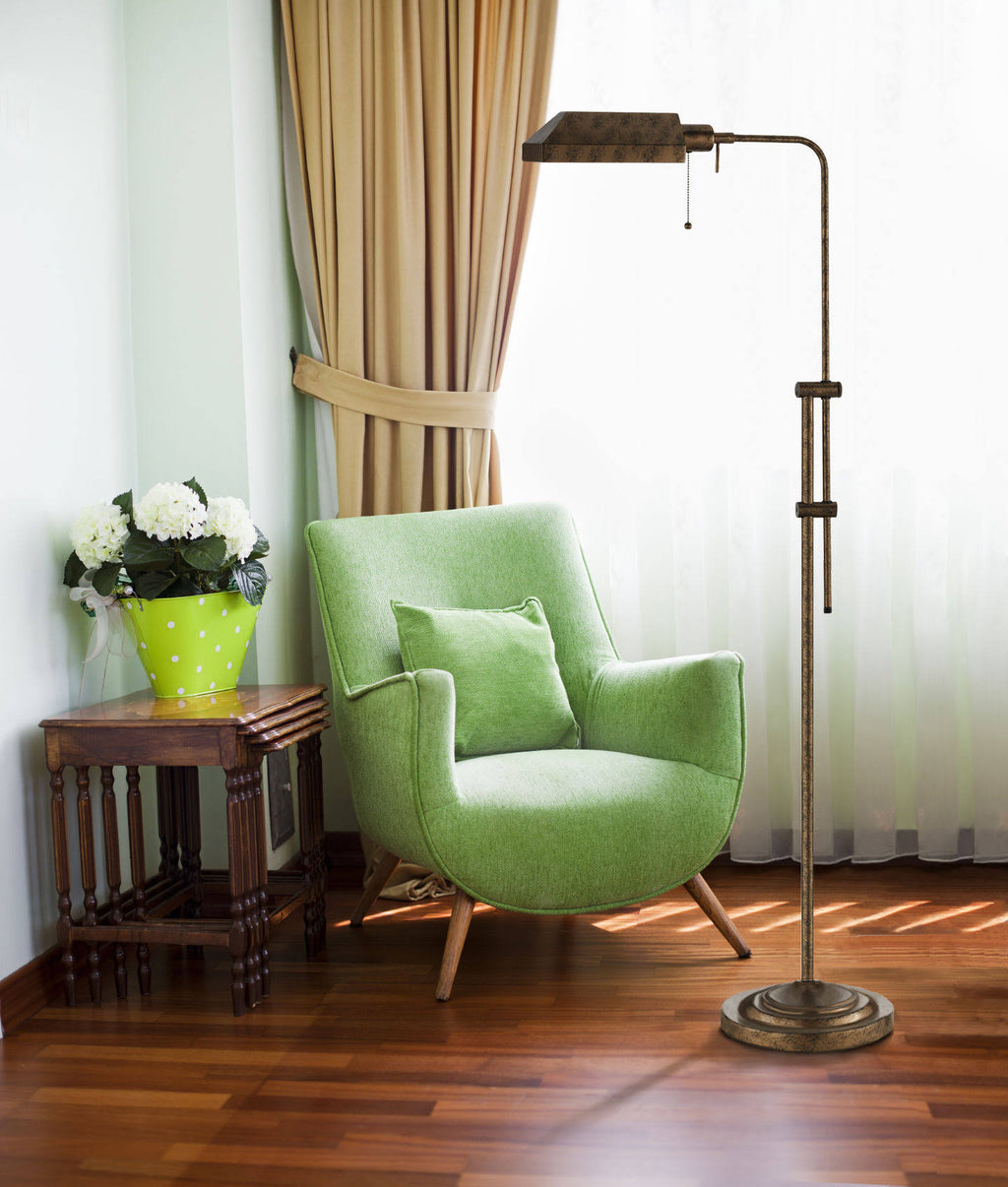 Rust Floor Lamp C420099