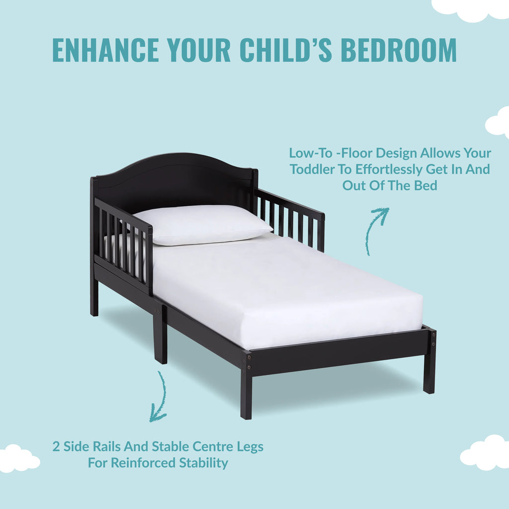 Black Toddler Bed R1305