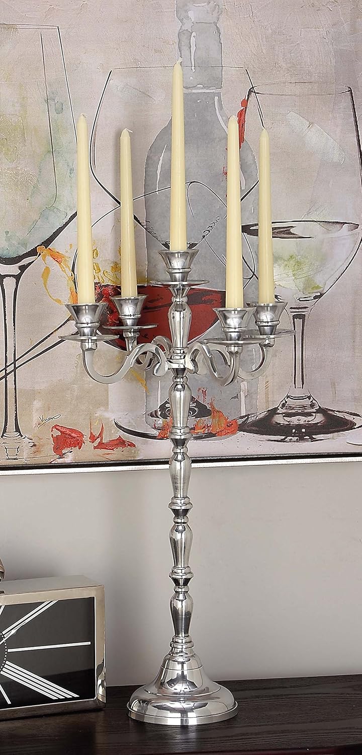 Aluminum Candelabra B589