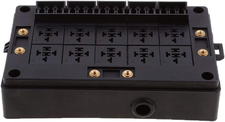 18-way Blade Fuse Holder + 10-way Relay Socket Box J17933