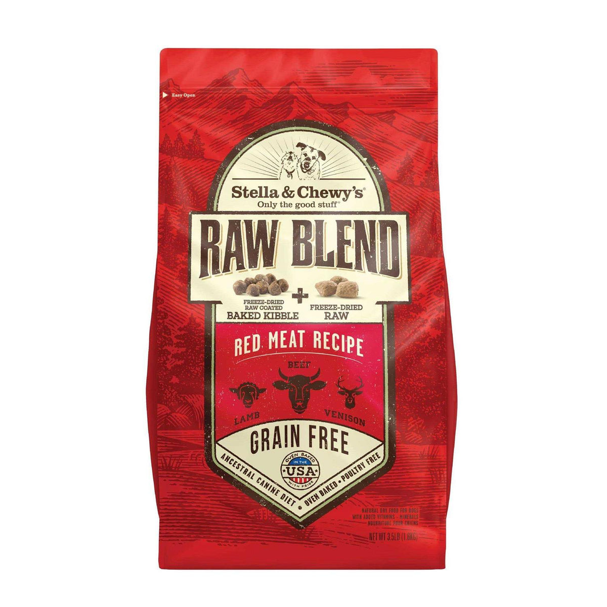 Raw Blend Red Meat Recipe Dog Food K5374