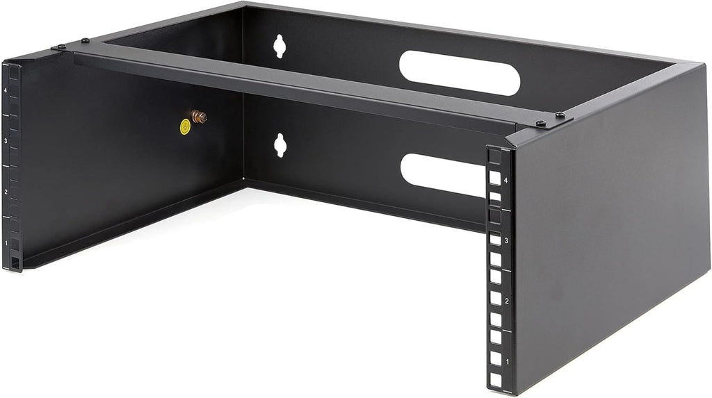 4U Wall Mount Network Rack 14 Inch Deep 19" Patch Panel Bracket Black Q61413