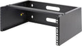 4U Wall Mount Network Rack 14 Inch Deep 19" Patch Panel Bracket Black Q61413