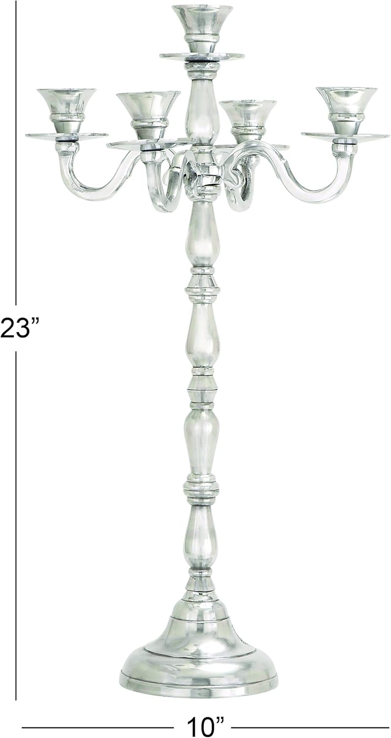 Aluminum Candelabra B589