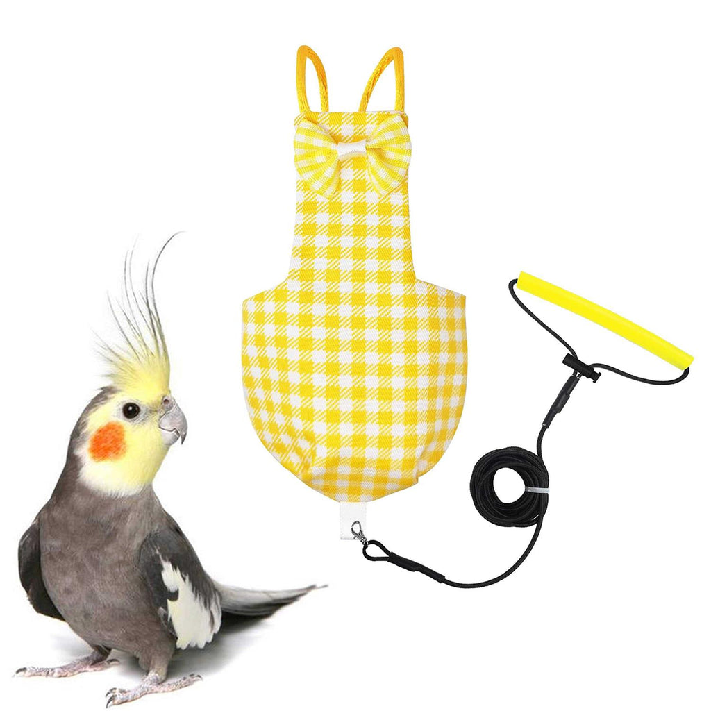 Bird Diaper Harness Flight Suit with 80 Inch Flying Leash I9043