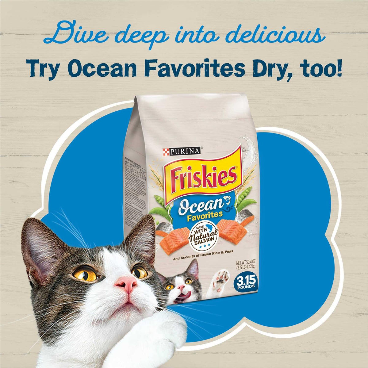 Ocean Favorites Wet Cat Food Variety Pack T673552