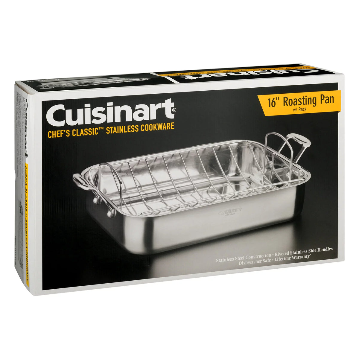 Stainless Steel 16" Roasting Pan with Rack A963