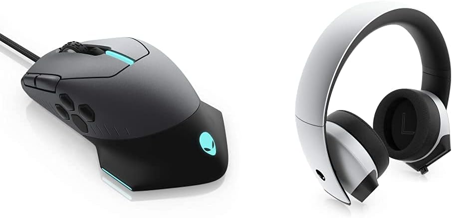 Wired/Wireless Gaming Mouse with 16000 DPI Optical Sensor and 350 Hour Rechargeable Battery X861440