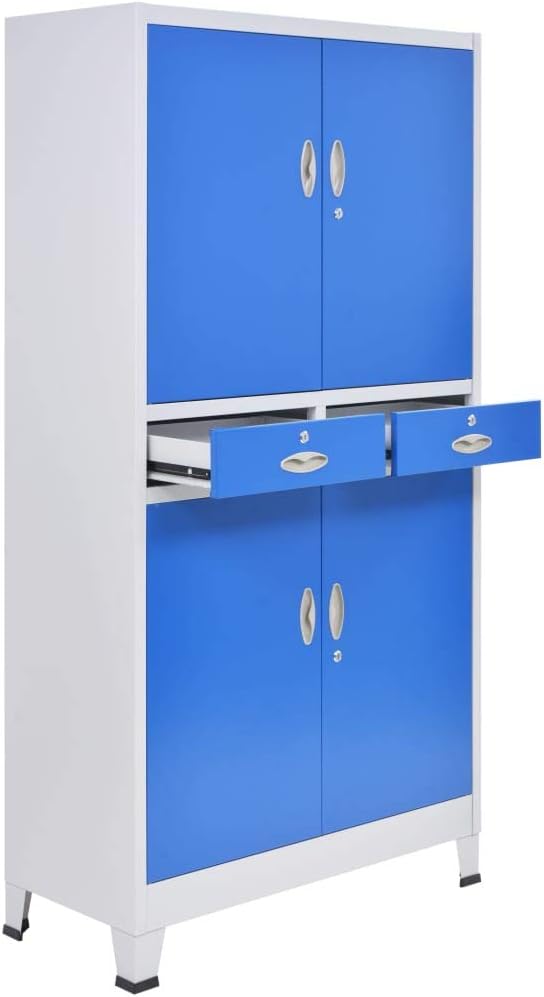Metal Storage Cabinet with 4 Doors P85802