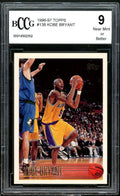 Kobe Bryant Rookie Card BGS BCCG 9 W501
