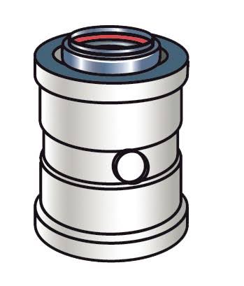Vertical Discharge Adapter 4in H857433