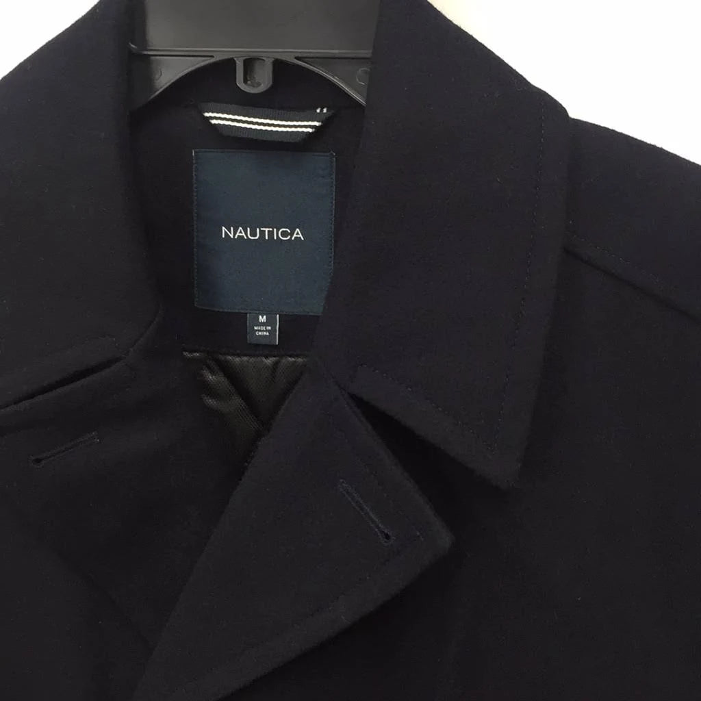 Blue Wool Blend Peacoat J898