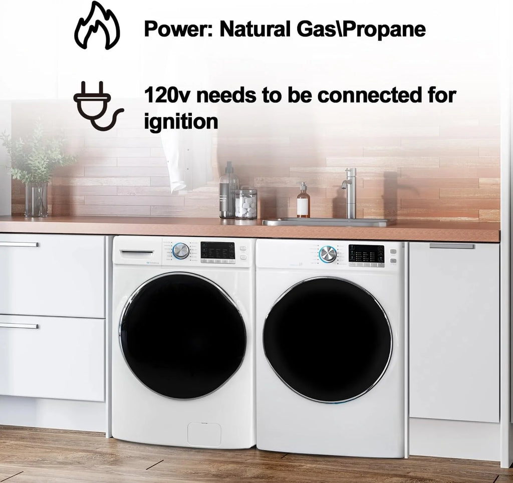 8 Cu ft Electric Front Load Dryer H3683