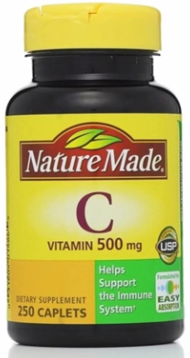 Vitamin C 500 mg Caplets 250 ea N223510