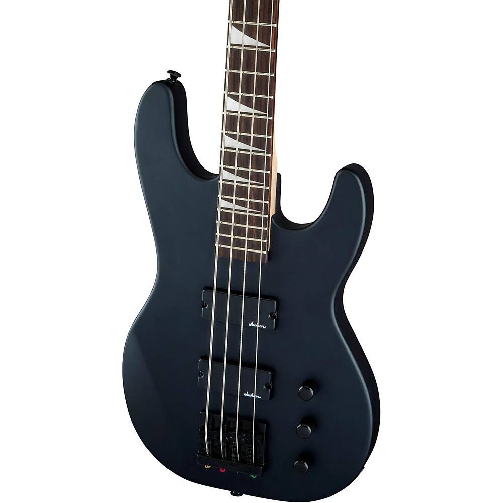 Satin Black Concert Electric Bass Guitar F149