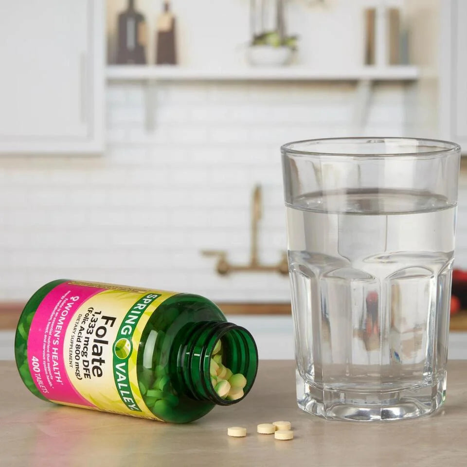 Folate 1,333 Mcg Supplement 400 Tablets E78295