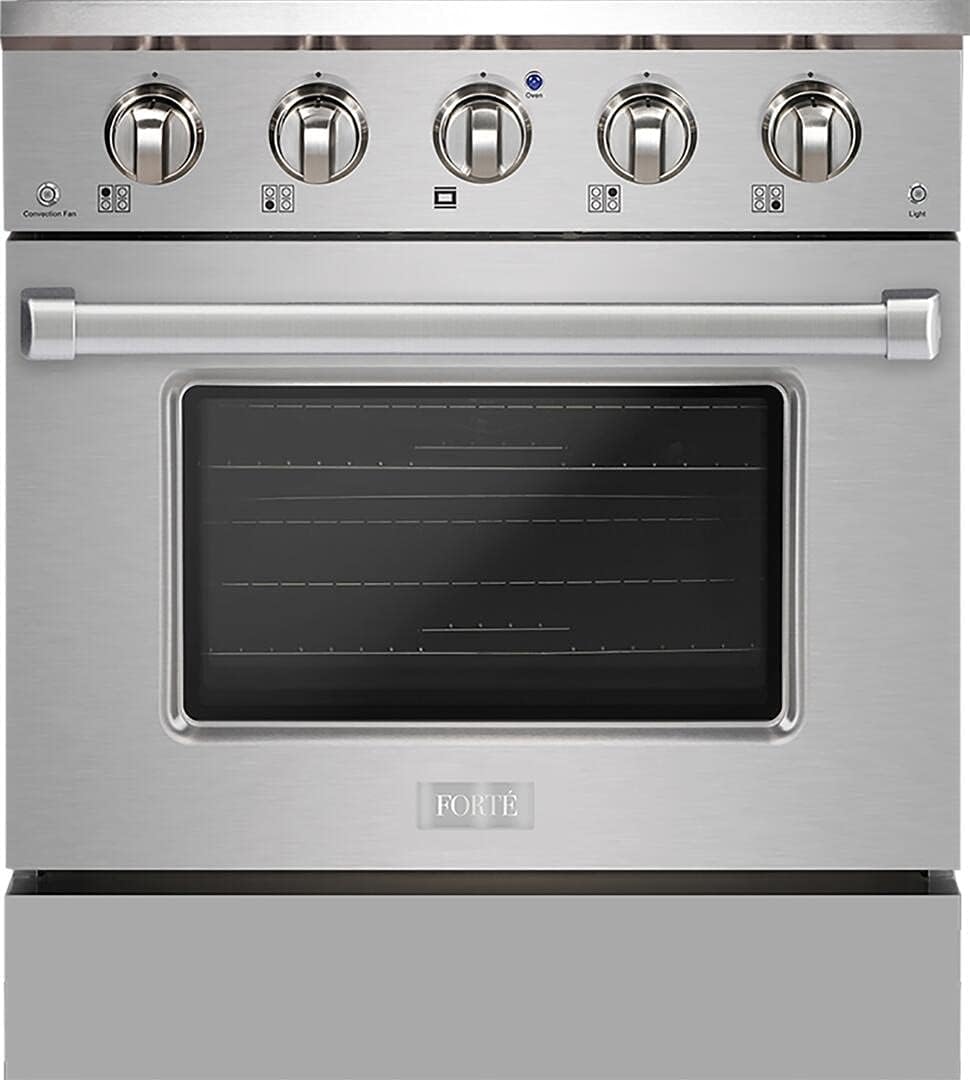 30 Freestanding Gas Range with 4 Sealed Burners in Stainless Steel F861744