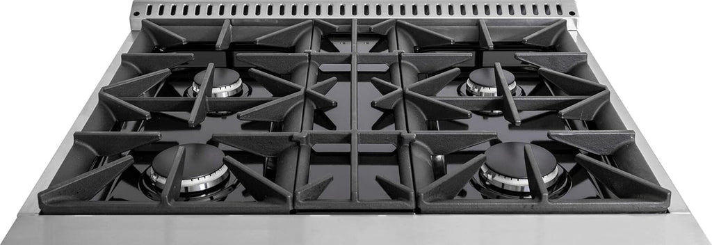 30 Freestanding Gas Range with 4 Sealed Burners in Stainless Steel F861744