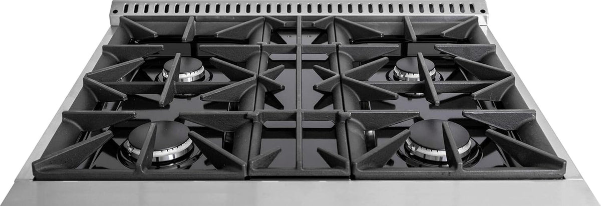 30 Freestanding Gas Range with 4 Sealed Burners in Stainless Steel F861744
