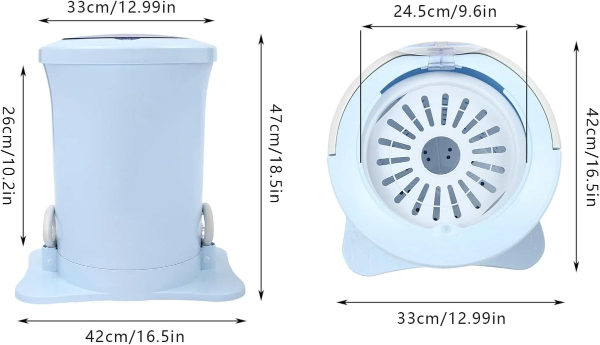 12L Manual Spin Dryer with Drain Hose R83861
