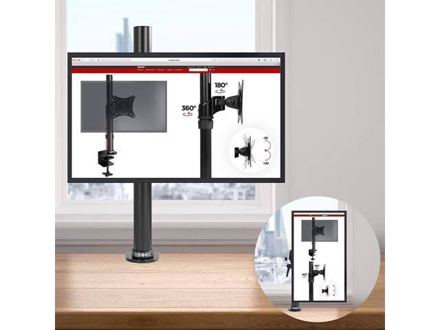 Single LCD LED Monitor Stand Bracket with Tilt and Swivel B95599