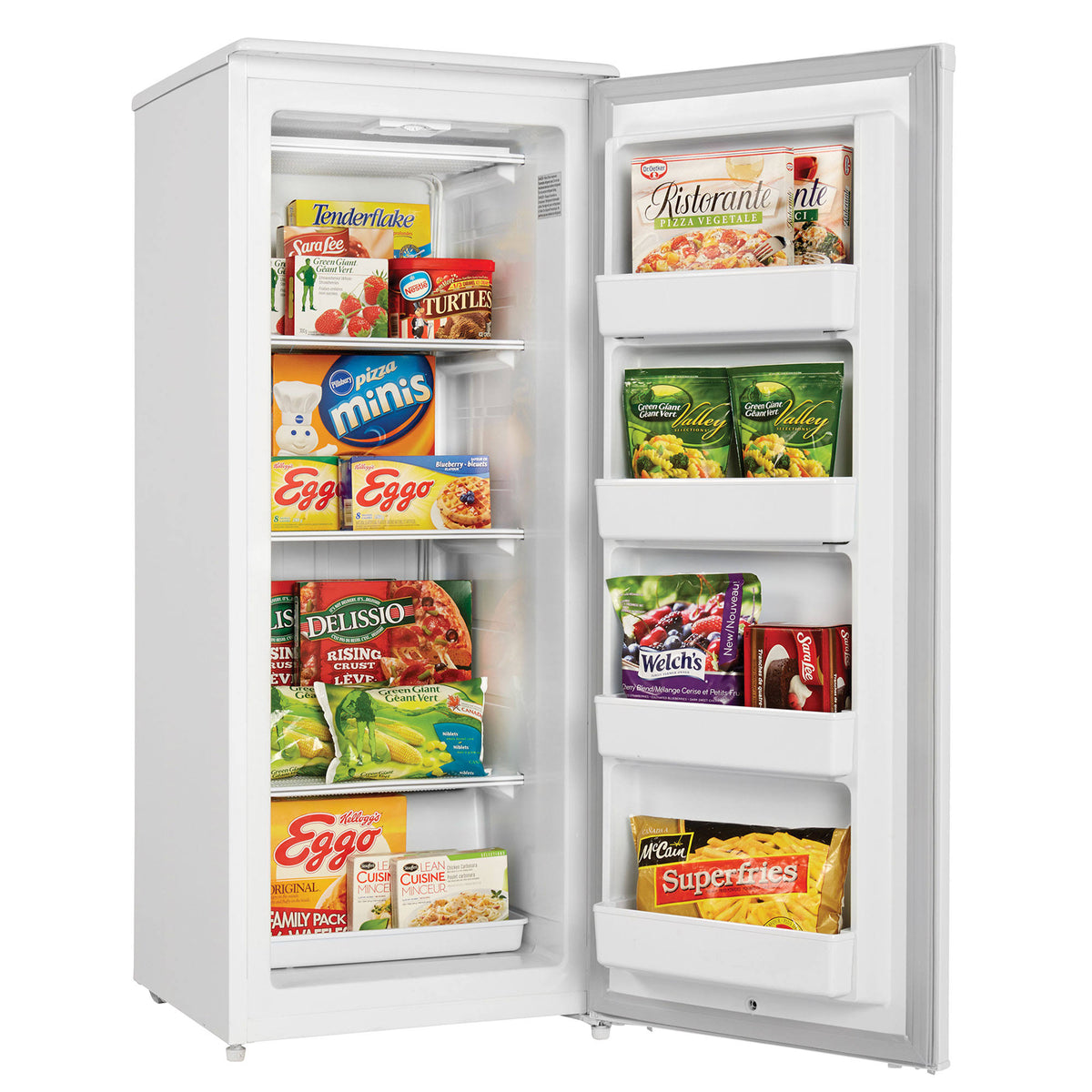 White 8.5 Cu. ft. Upright Freezer F740