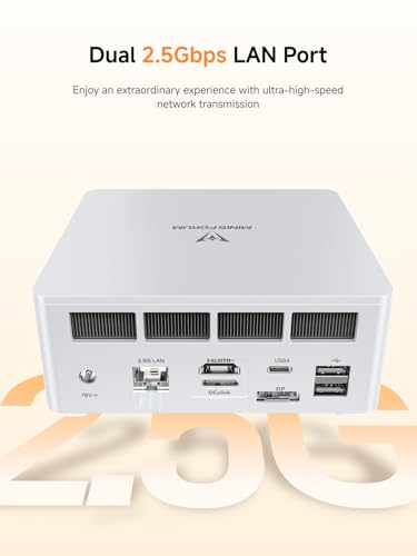 Mini PC AMD Ryzen 7 8845HS 32GB DDR5 1TB PCIe4.0 SSD Radeon 780M Graphics T3392