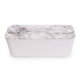 White Marble Cable Tidy Organiser Extra Large M111