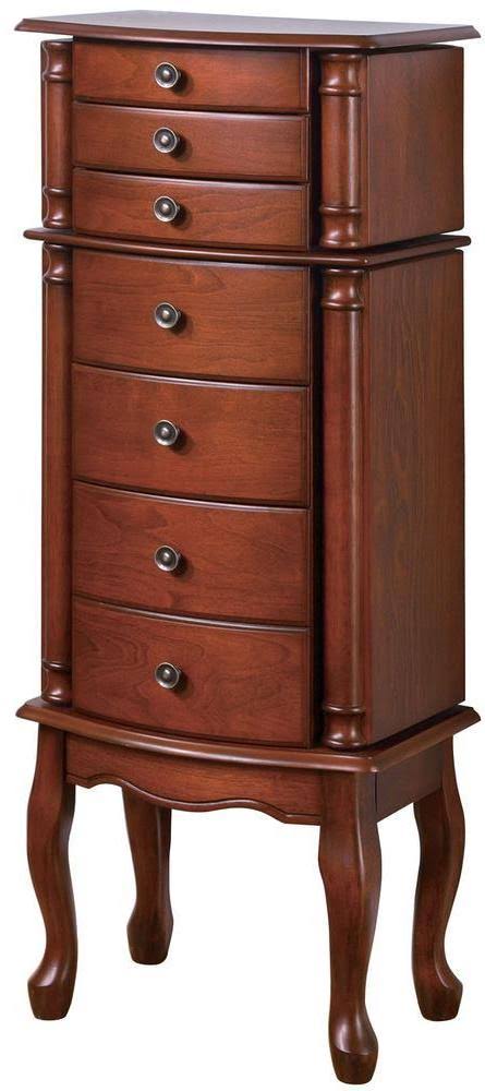 Warm Brown Jewelry Armoire C455852
