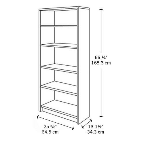 5-Shelf Bookcase J23980