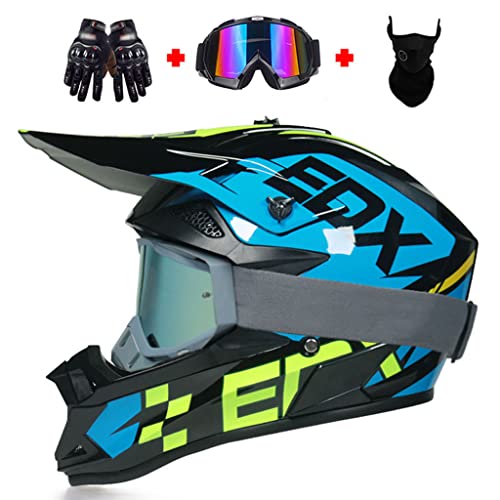 Full Face Motocross Helmet DOT ECE Approved G4437