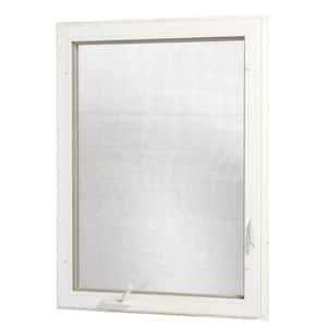 36 in. x 60 in. White Right-Hand Vinyl Casement Window with Screen P924