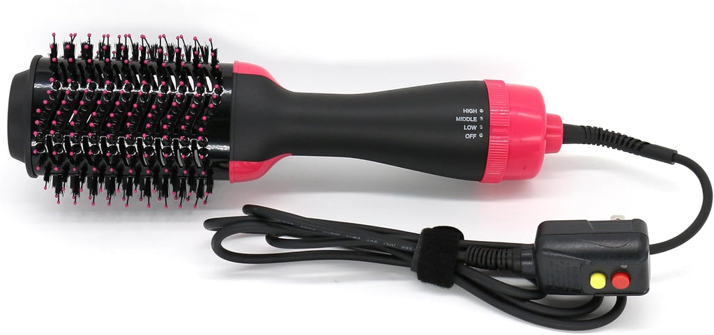 4 in 1 Hair Dryer Brush with Ceramic Titanium Barrel P876010