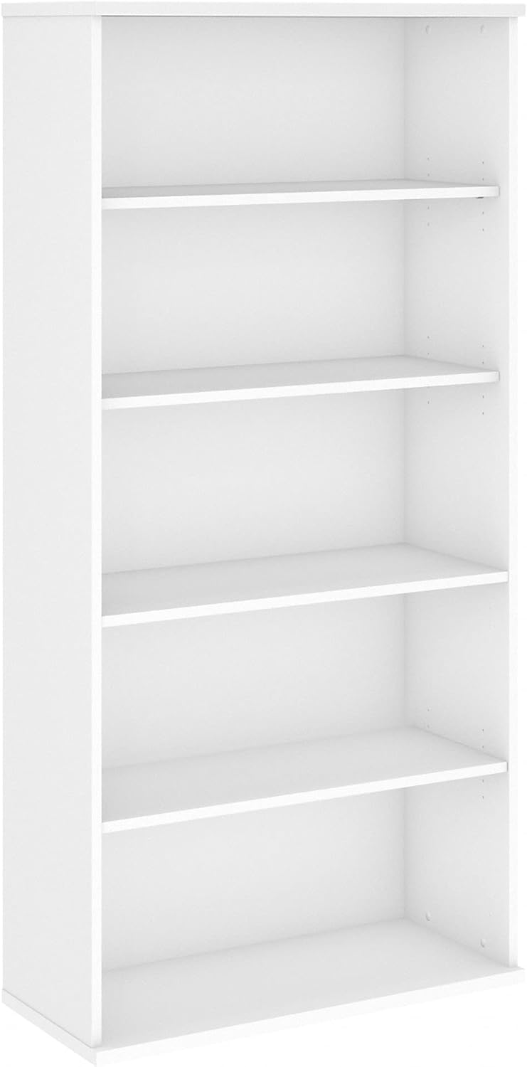 5 Shelf Storm Gray Bookcase A563