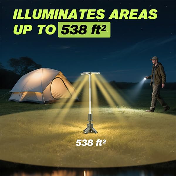14000mAh Telescopic Rechargeable Camping Lantern U754901