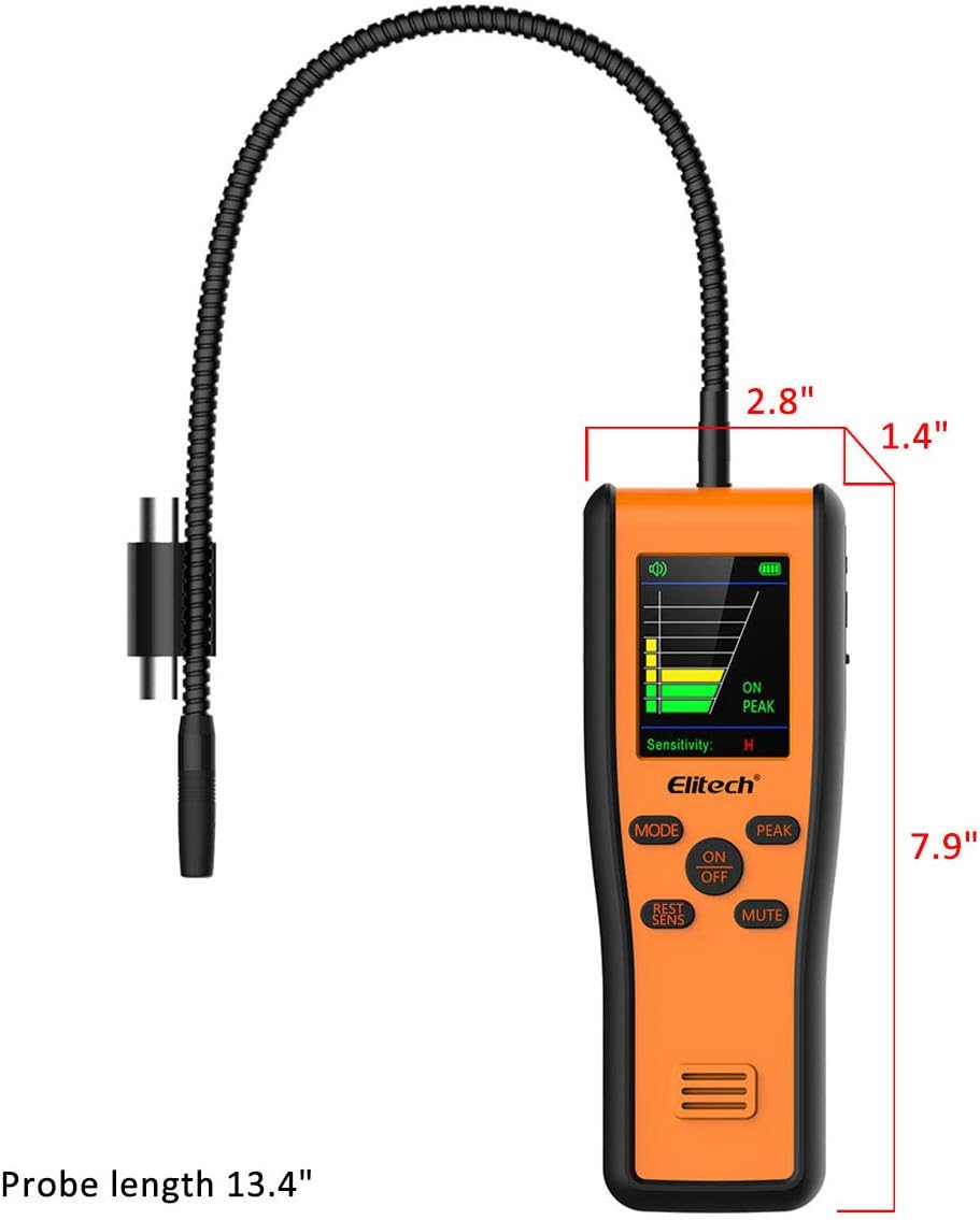HVAC Refrigerant Leak Detector with Infrared Sensor U873