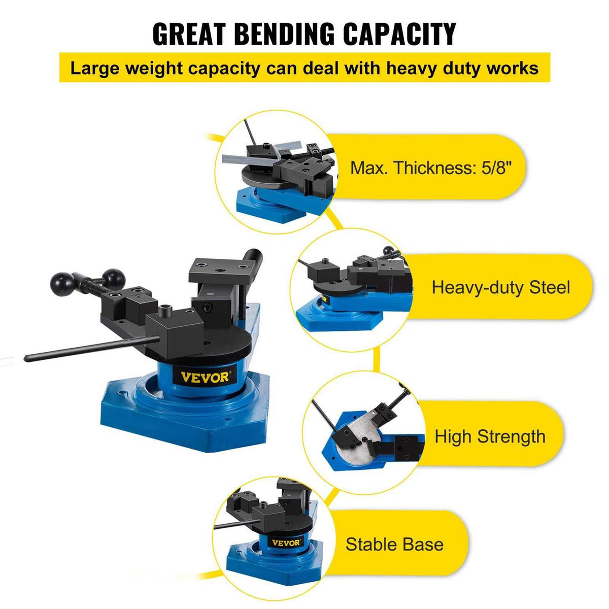 Metal Scroll Bender V715063