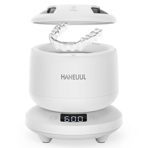 Ultrasonic Retainer Cleaner with 4 Modes (White) J6720