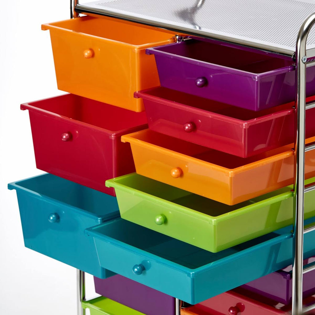 15 Drawer Organizer Cart J2361