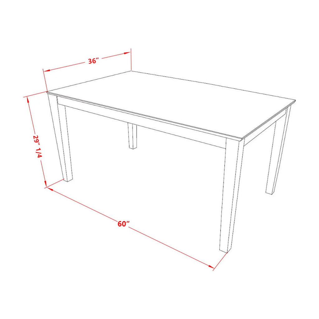 7 Piece Dining Table and 6 Chairs X87846