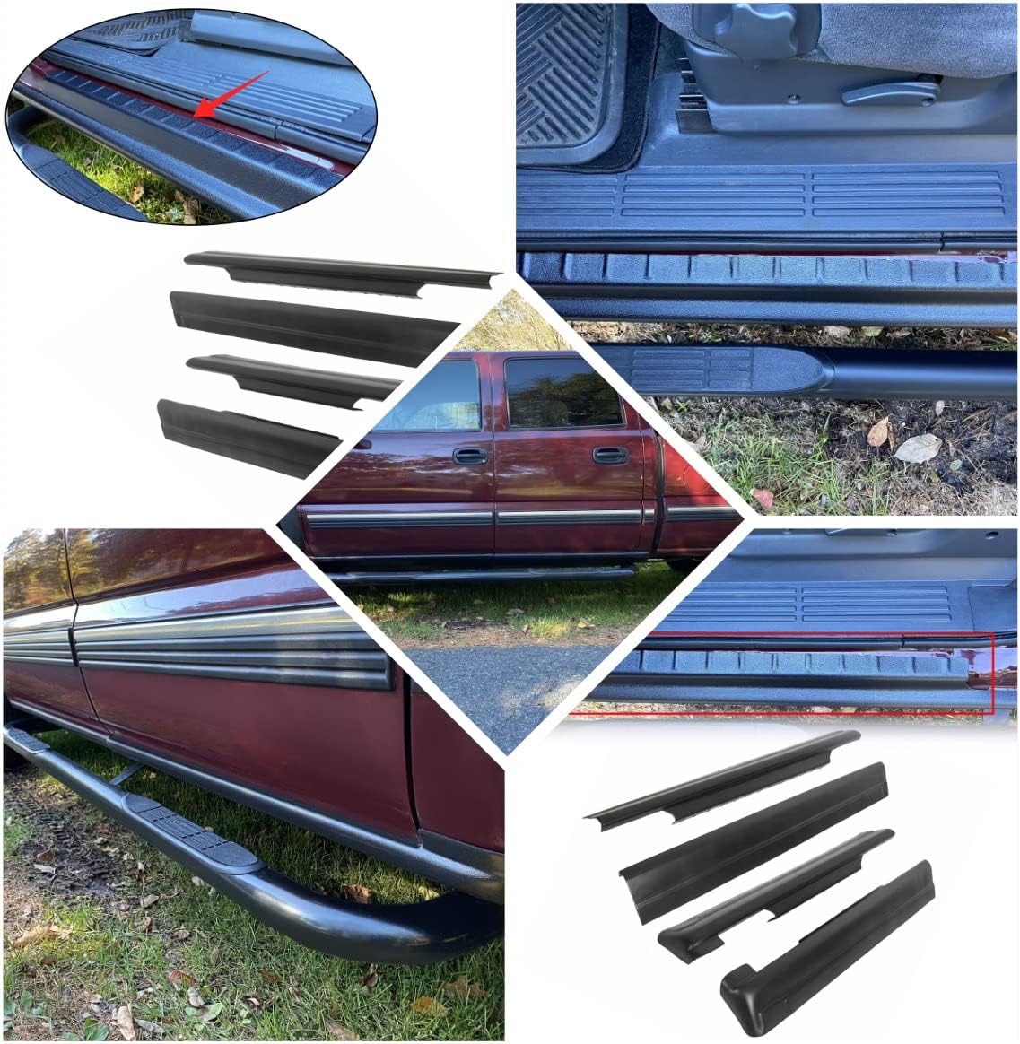 Rocker Panel Guard Trail Armor H1356