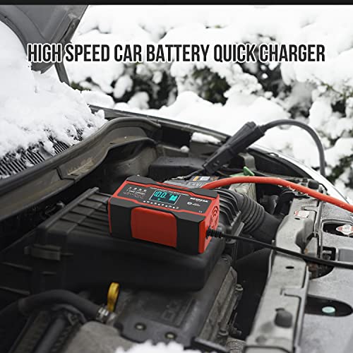 10-Amp Smart Battery Charger 12V 24V R427