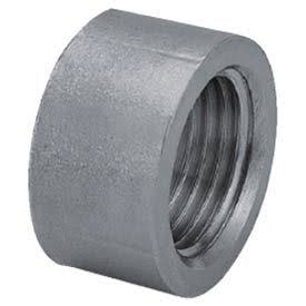 SS 304 Cast Pipe Fitting Half Coupling 3/4x22 NPT Female x Plain H8016