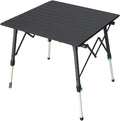 Height Adjustable Aluminum Folding Camping Table with Carry Bag Y942118